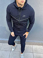 Класичний зручний теплий осінній спортивний костюм, Брендовий чоловічий повсякденний комплект Nike