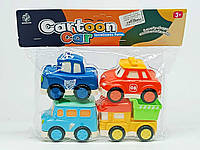 Набор машинок Yi wu jiayu "Cartoon car" инерционные 7756s-22a