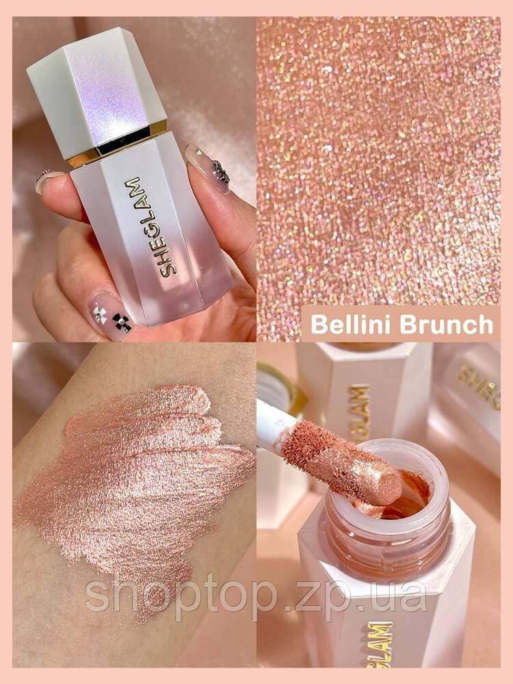 Рідкий хайлайтер SHEGLAM Bellini Brunch, фото 1