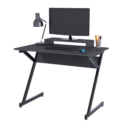 Письмовий стіл L-7 Loft design Антрацит, фото 2