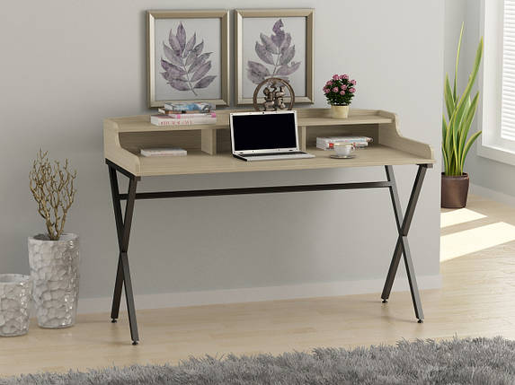 Письмовий стіл Loft design L-10 Дуб Борас, фото 1