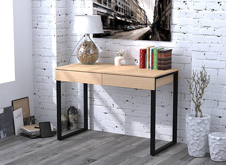 Письмовий стіл L-11 Loft design Дуб Борас, фото 2