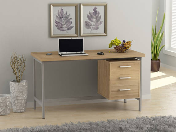 Письмовий стіл Loft design L-45 Дуб Борас, фото 1