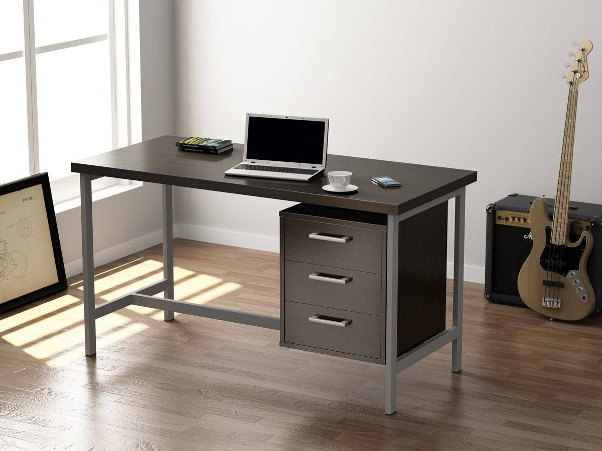 Письмовий стіл Loft design L-45 Венге Луїзіана