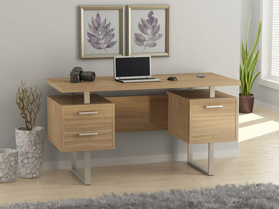 Письмовий стіл Loft design L-81 Дуб Борас, фото 1