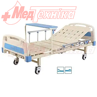 Ліжко медичне з ручним приводом М206