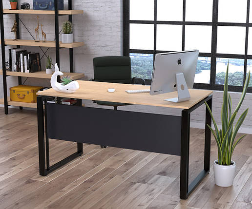 Письмовий стіл G-135-16 Loft Design Дуб Борас, фото 1