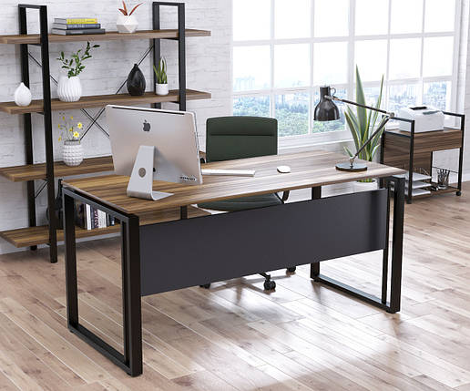 Письмовий стіл G-160-16 Loft Design Горіх Модена, фото 1