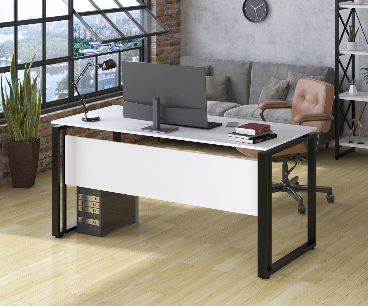 Письмовий стіл G-160-16 Loft Design Німфея Альба