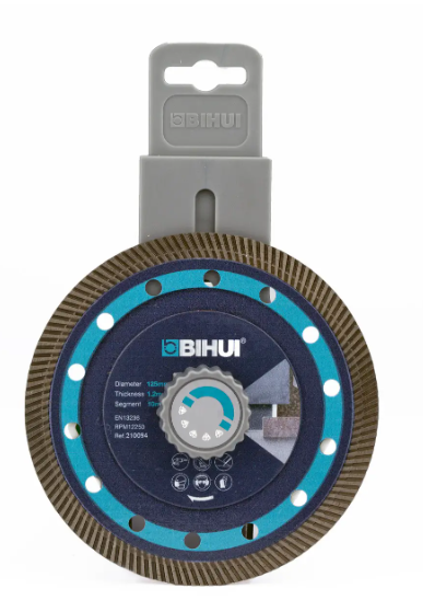 Алмазний диск BIHUI Super Thin Turbo 115мм для керамограніту до 25мм, фото 1