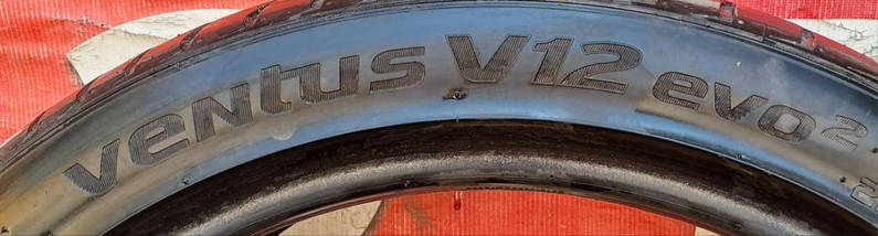 Шини легкі б/у 235/40R18 HANKOOK Ventus V12 Evo (літо), фото 3