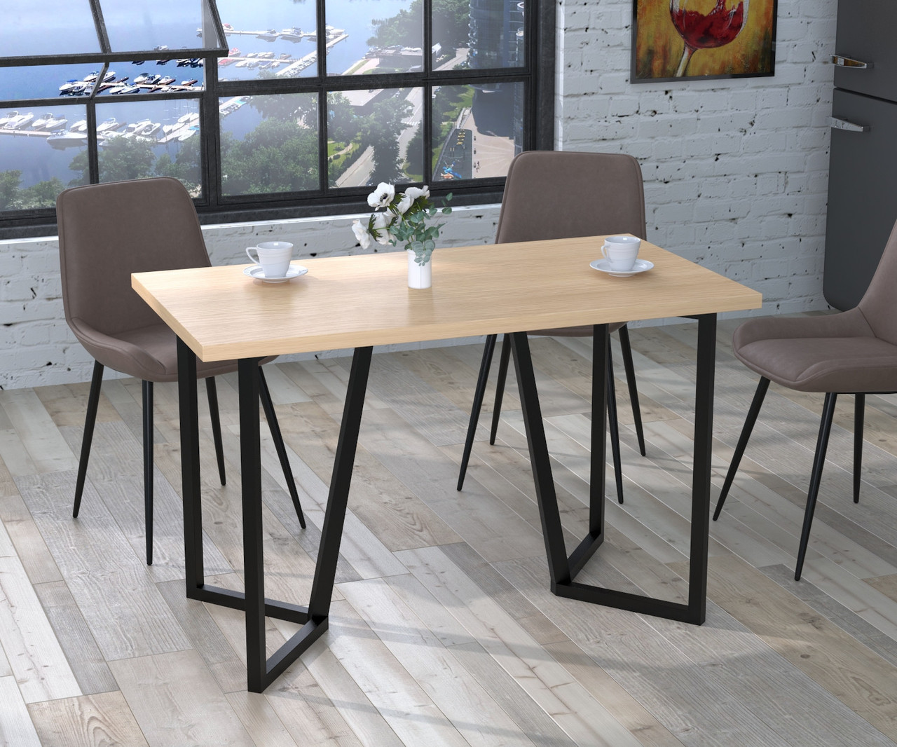 Стіл обідній Сцила Loft Design Дуб Борас