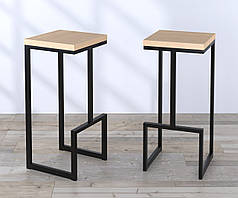 Стілець барний BS-3 Loft Design Дуб Борас