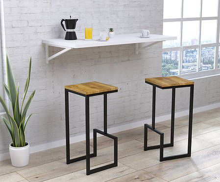 Стілець барний BS-3 Ясен, фото 2