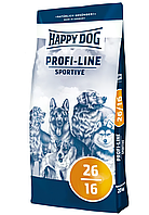 Happy Dog PROFI-LINE SPORTIVE 26/16 сухой корм для собак всех пород с повышенной потребностью энергии, 20 кг