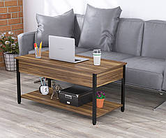 Журнальний столик L-5 slider Горіх Модена