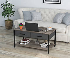 Журнальний столик L-6 Loft Design Дуб Палена