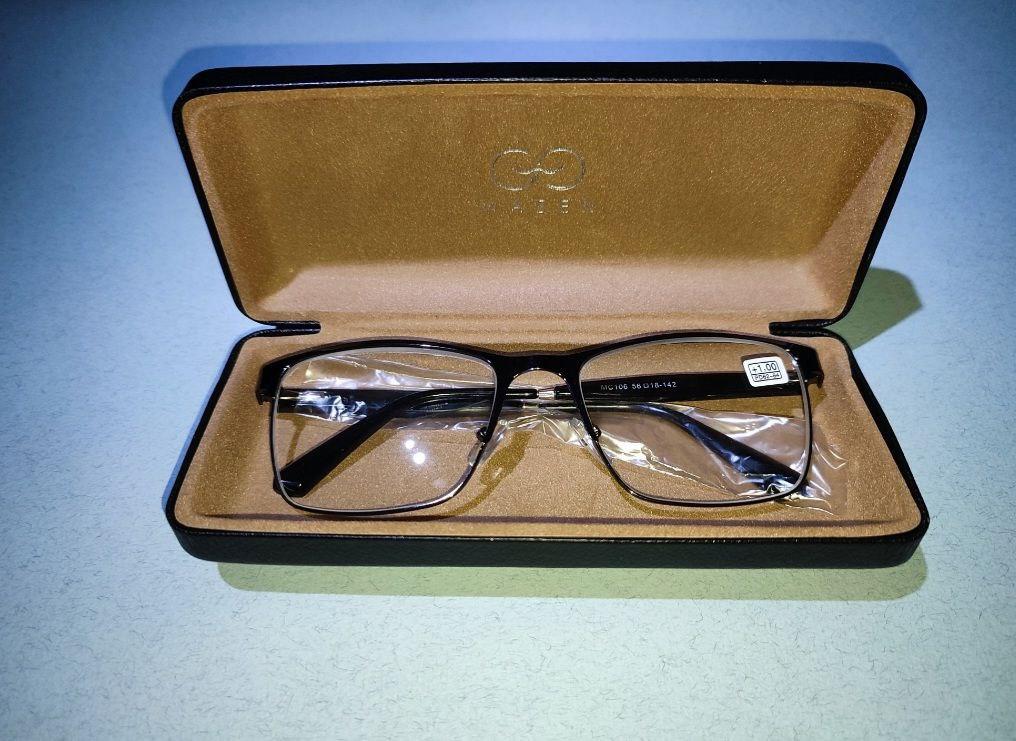Очки сложные для зрения в футляре Готовые мини очки для чтения лектор +1 - фото 5 - id-p1895763053