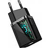 Блок зарядки Type C Baseus CCSUP-B01 Type-C QC 3A Black, фото 3