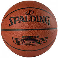 Мяч баскетбольный Spalding PRO GRIP оранжевый размер 7 76874Z