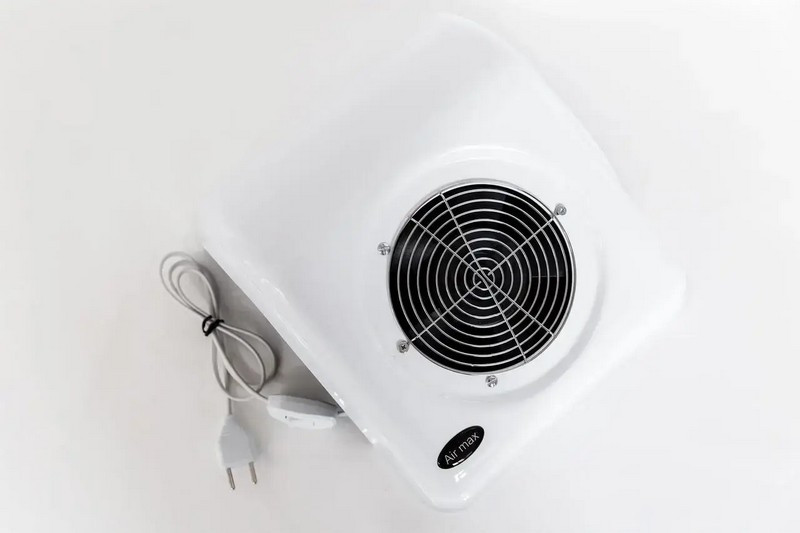 Витяжка для манікюру настільна Air max N1 M150 біла, фото 1