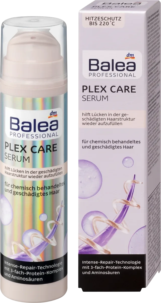 Незмивна сироватка для волосся Balea Professional Leave-In-Serum Plex Care, 50 мл