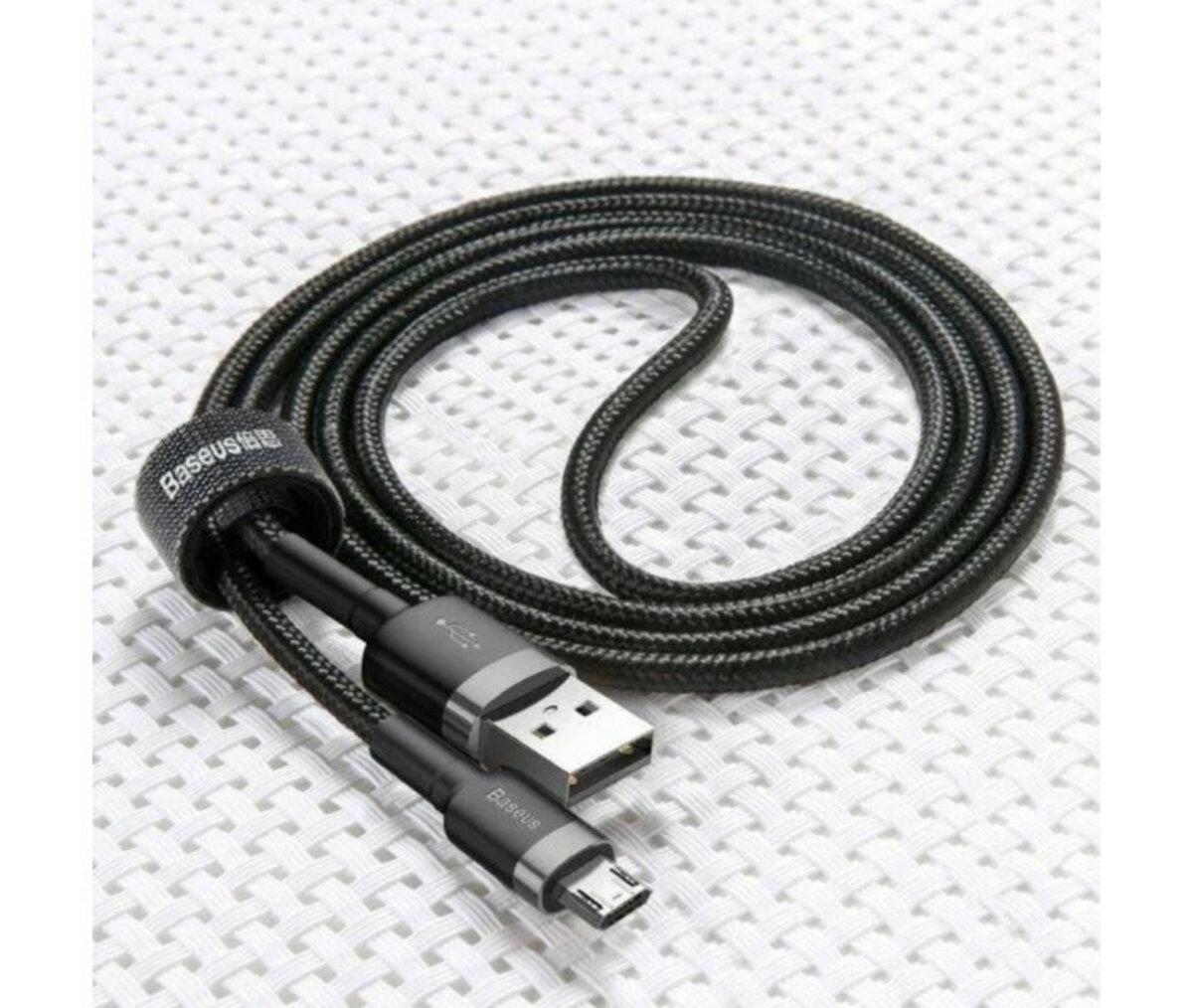Кабель Micro USB | Кабель для зарядки телефона 2m | BASEUS CAFULE CABLE ...