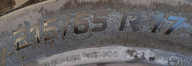 Шини легкові б/у 215/65R17 VREDESTEIN ULTRAC (літо), фото 6