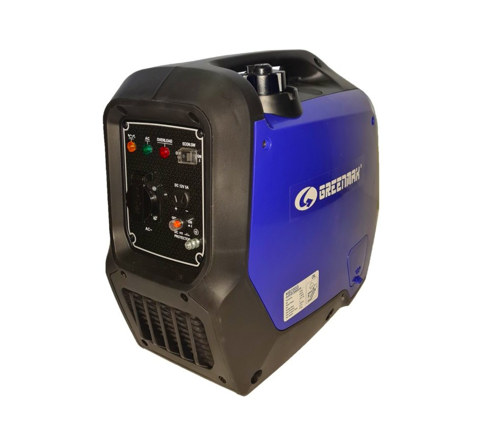 Генератор інверторний бензиновий GREENMAX MB2000i 2 - 2.2 кВт 21 кг, фото 1