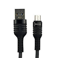 Кабель Micro USB 1m | Mibrand MIDC/13MBG - Шнур мікро юсб