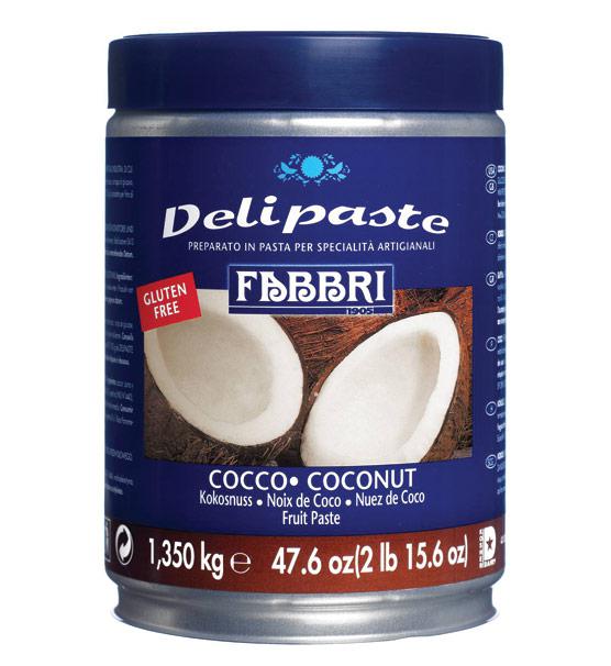 Концентрат (Delipaste) Кокос, Fabbri 1905, Iталія - 1,35 кг.