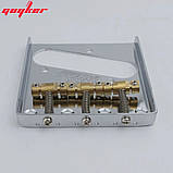 Гітарний Бридж Wilkinson струнотримач для електрогітари Telecaster ЛАТУНЬ, фото 2