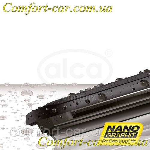 Дворник ALCA SUPER FLAT 45/18" бескаркасные (ID#341584690), цена: 166 ...