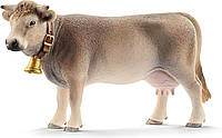 Фигурка Schleich Бурая шведская корова, Braunvieh cow (13874)