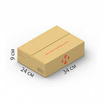 Коробка Новой Почты 2 кг (34x24x9 см)