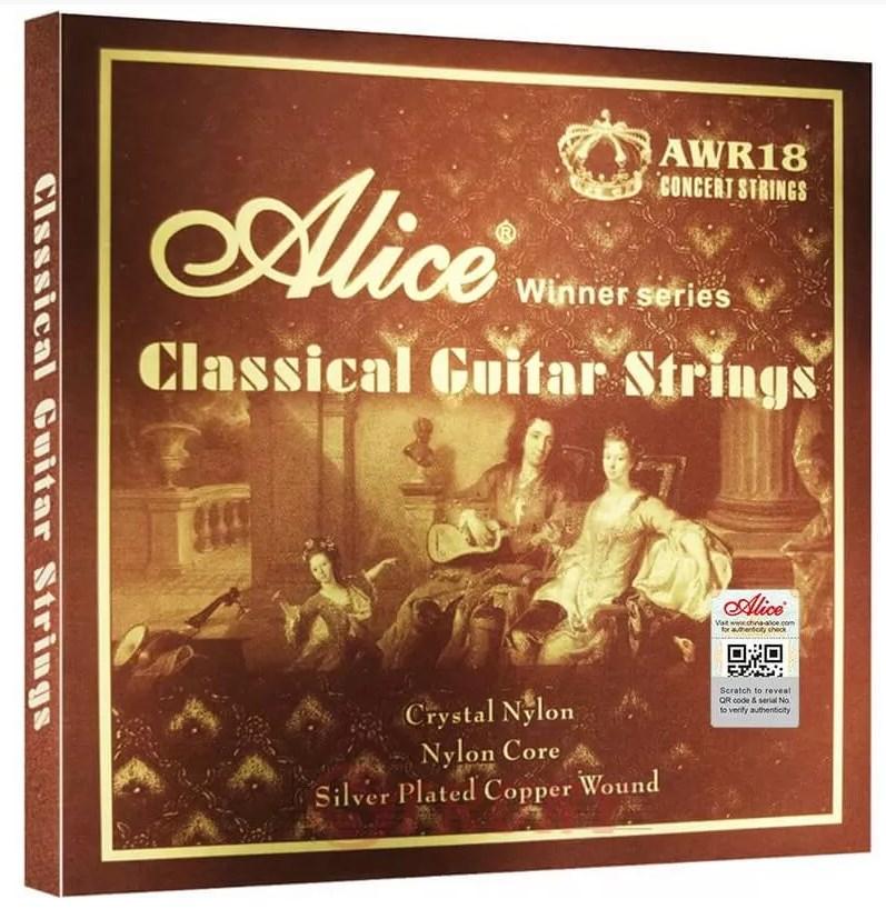 Струни для класичної гітари Alice AWR18H (комплект)