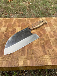 Кухарський ніж, сокира ручної роботи Серб 3, з потужним клинком зі сталі 1.4116