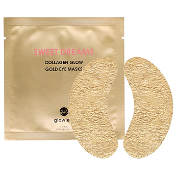 Колагенові патчі для ліфтингу шкіри навколо очей Glowiest Sweet Dreams Collagen Glow Gold Eye Mask 1 пара 6 г