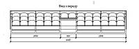 Трибуна для зрителей секционная сборно-разборная на 38 мест