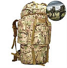Тактичний похідний рюкзак Solve D3-GGL-505 65л Мультикам, фото 3