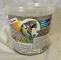 Суміш природних мінералів для всіх видів папуг і птахів, відро 1 кг.