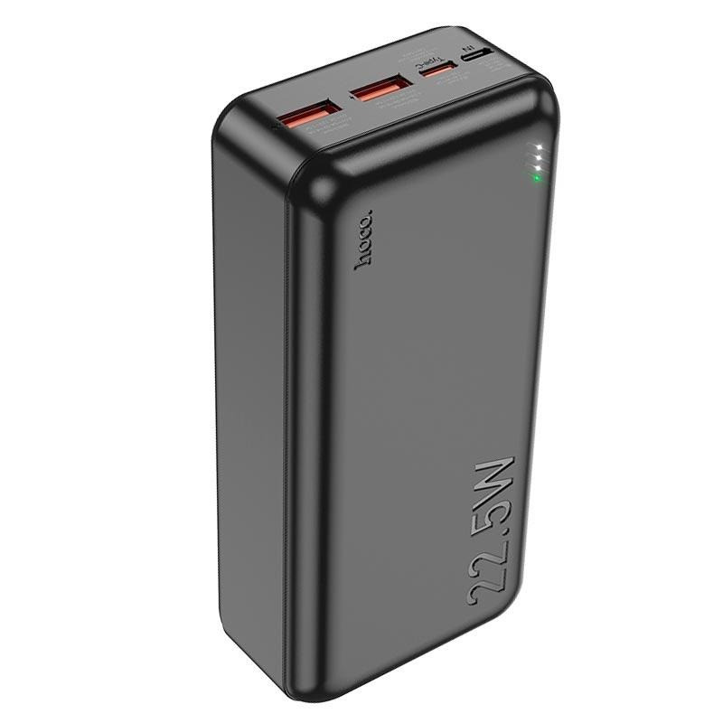 Повербанк 30000mAh УМБ Power Bank HOCO Astute J101B 2USB Type-C QC Black