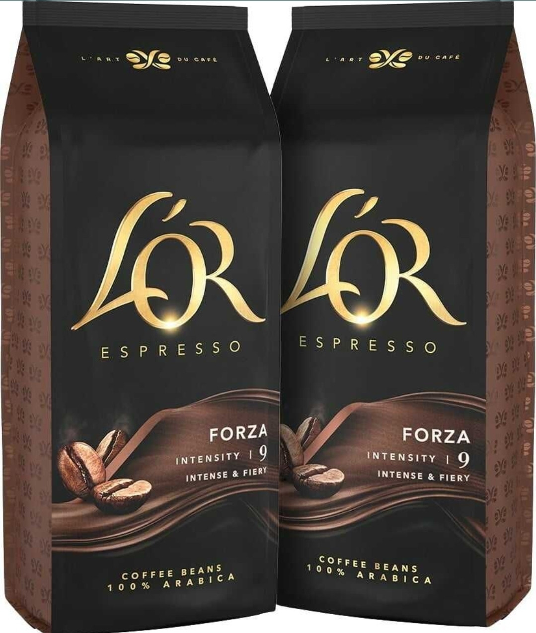 ОРИГІНАЛ! Кава в зернах L'OR Espresso Forza 100% Арабіка 1кг, фото 1