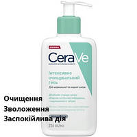 Интенсивно очищающий гель для нормальной и жирной кожи лица и тела CeraVe Foaming Cleanser