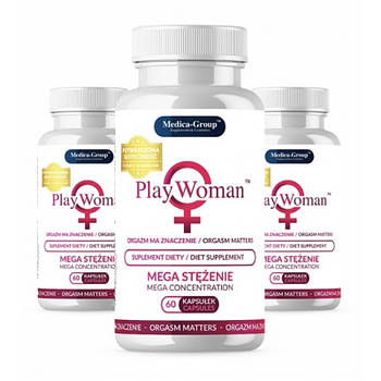 Препарат для підвищення відчуттів PlayWoman Capsules, 3x60шт| Puls69