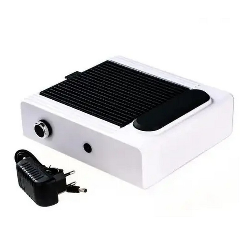 Витяжка Professional Nail Dust Collector BQ-858-1 з HEPA-фільтром, 80 Вт (біла), фото 1