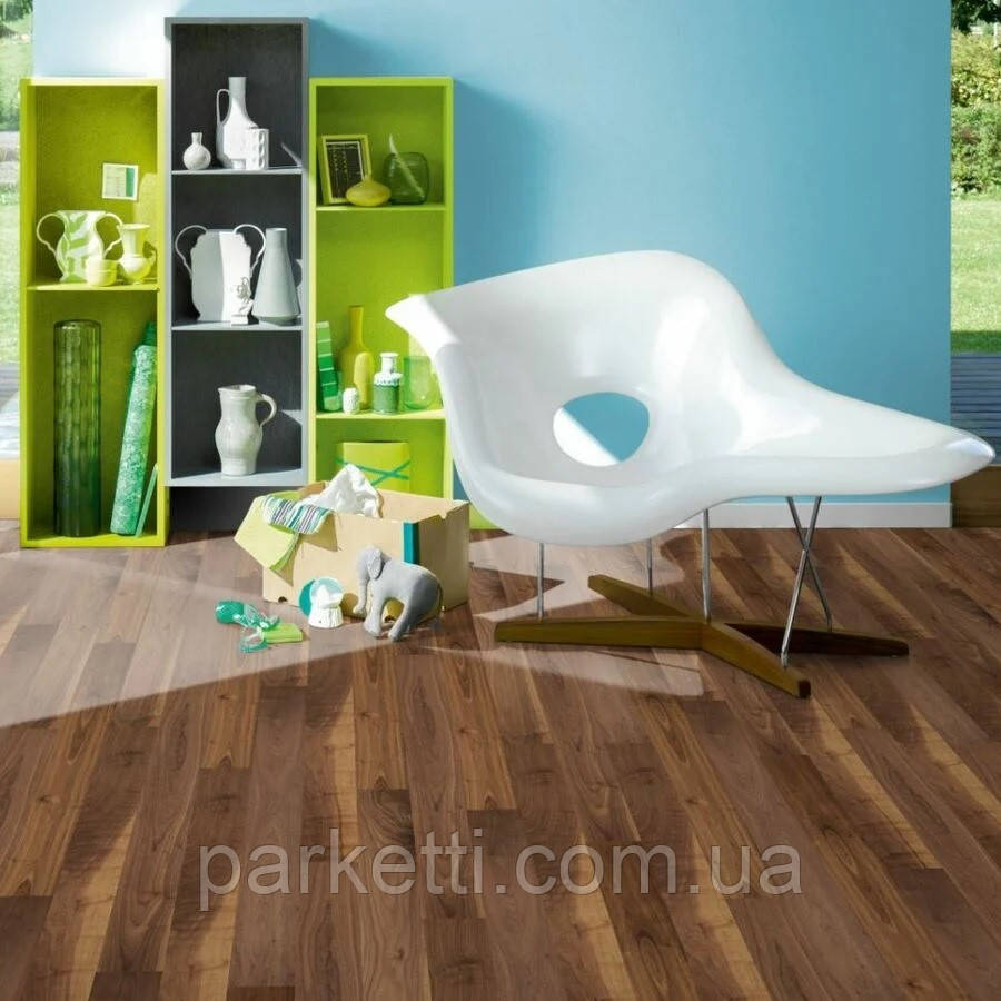 Parador 1257369 Trendtime 4 V4 Горіх натур, матовий лак, паркетна дошка, фото 1