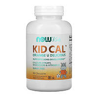 Витамины и минералы для детей NOW Kid Cal (100 chewables)