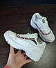 Кросівки Fila Disruptor Білі зі смужкою та сіткою екошкіра демісезон, фото 6