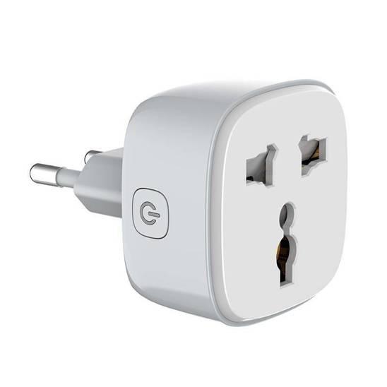 Розумна Wi-Fi-розетка LDNIO smart Wi-Fi 2500 W 10 A 2.4Ghz White (SCW1050), фото 1
